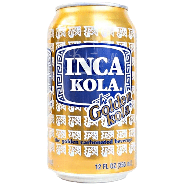 Refrigerantes Importados do Peru - Inca Kola - 1 Lata