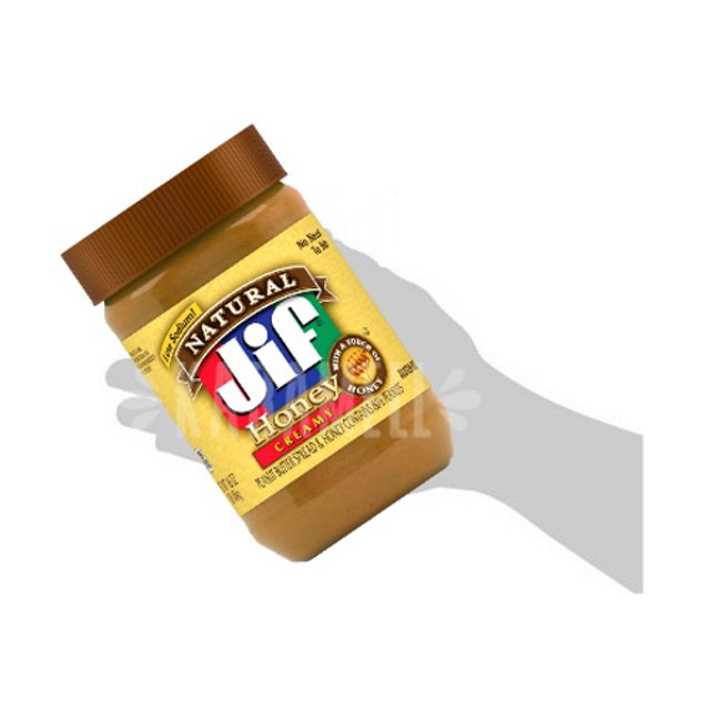 Honey Creamy Peanut Butter - Jif Manteiga de Amendoim - Importado EUA