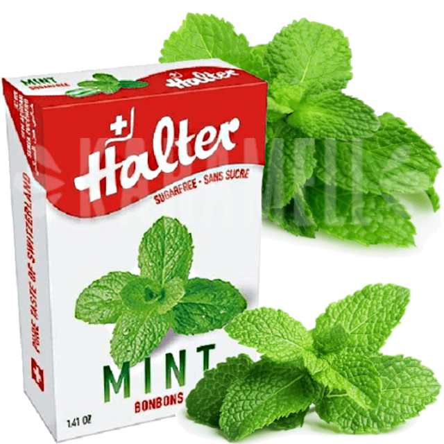 Balas sabor Menta - Halter - Importado da Suíça