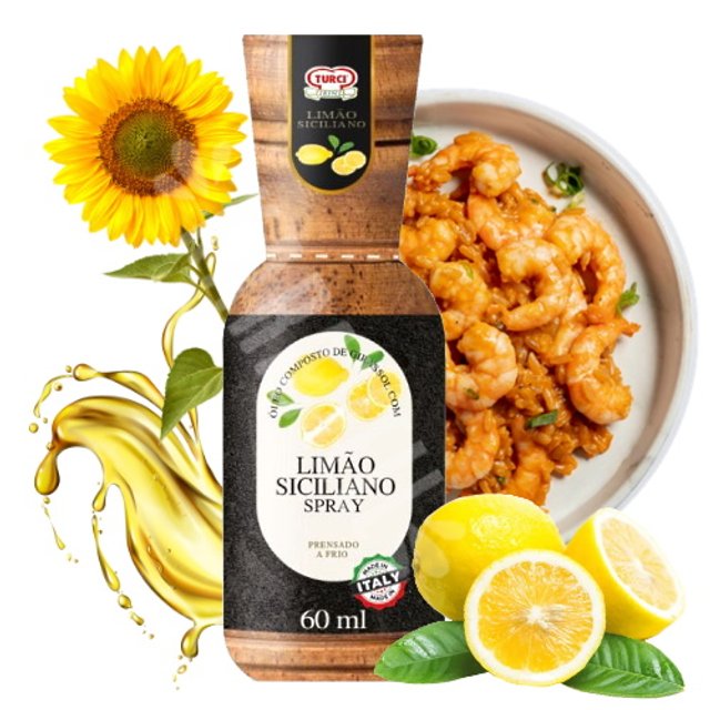 Spray Limão Siciliano Condimento Turci Firenze - Itália
