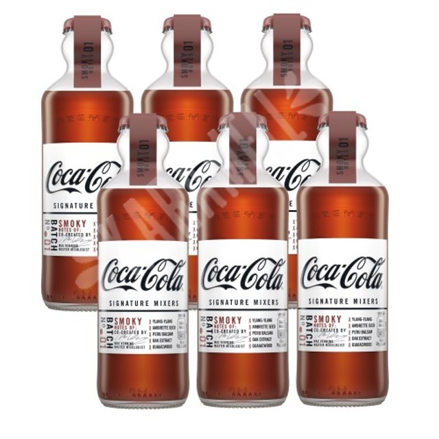 Coca Cola Signature Mixer Smoky - ATACADO 6X - Importado França