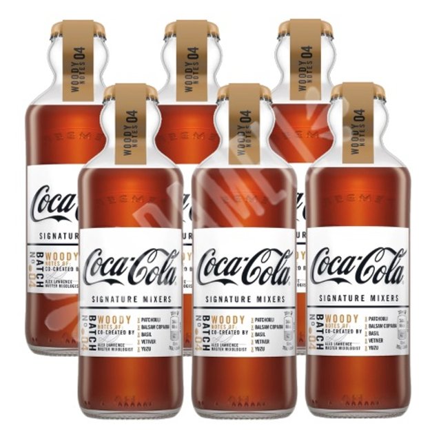 Coca Cola Signature Mixer Woody - ATACADO 6X - Importado França