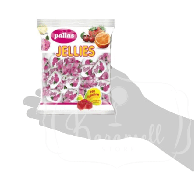 Super Jelly Rose Candy - Balas Gummy Sabor de Rosas - Importada da Grécia