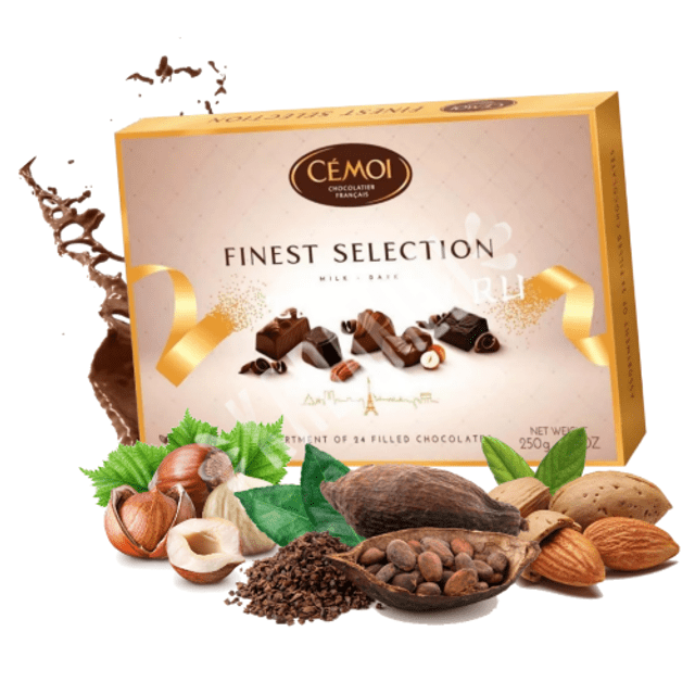 Chocolates Giftbox Finos e Sortidos da Cémoi - Importado da França