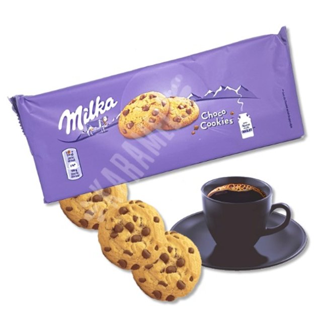 Biscoito Choco Cookies 168g - Gotas de Chocolate Milka - Chile