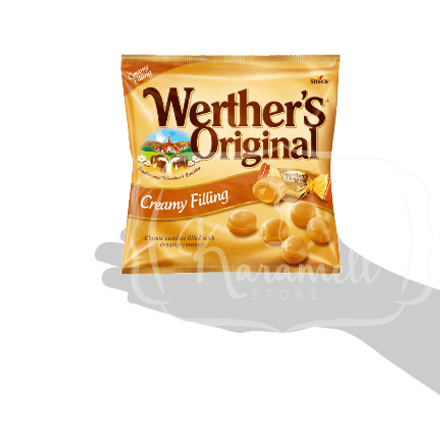Werther's Original Creamy Filling - Caramelo Cremoso - Importada da Alemanha