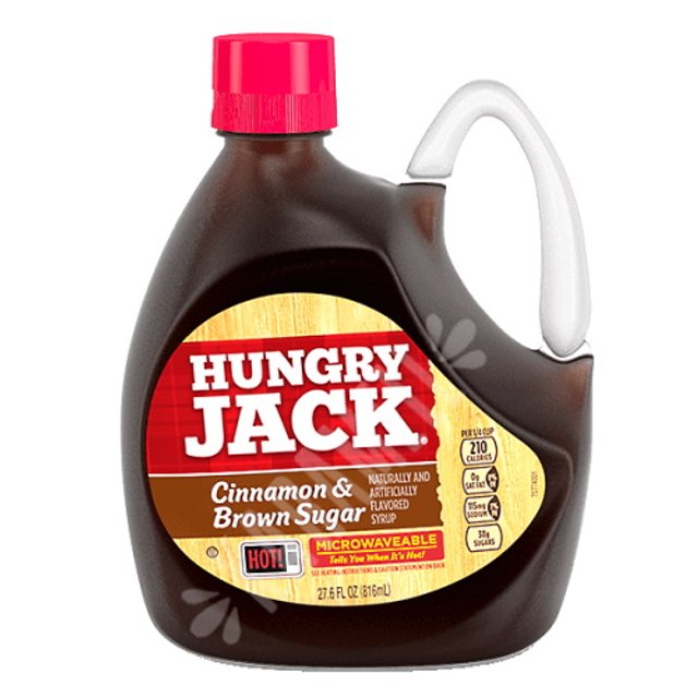 Calda para panqueca e Waffle - Maple Syrup Cinnamon & Brown Sugar - Hungry Jack