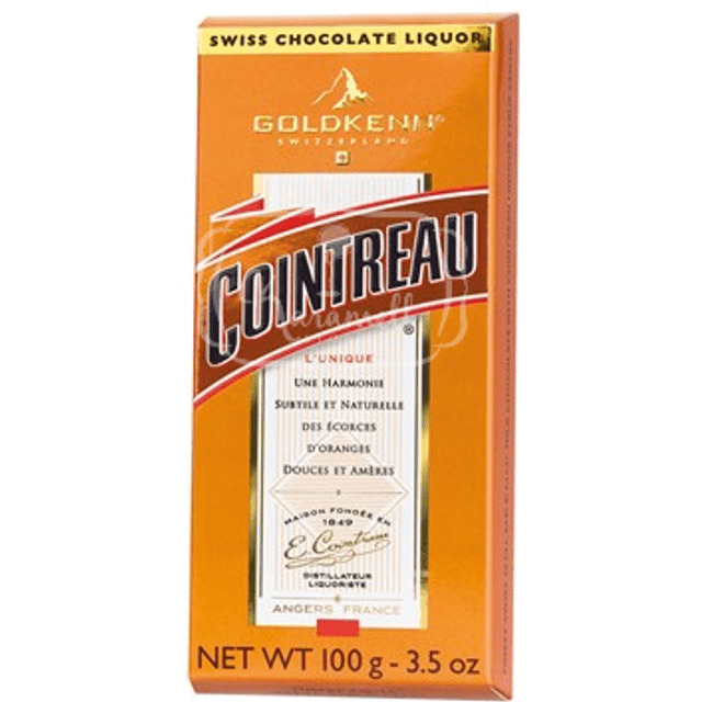 Goldkenn Cointreau - Chocolate & Licor Cointreau - Importado da Suiça