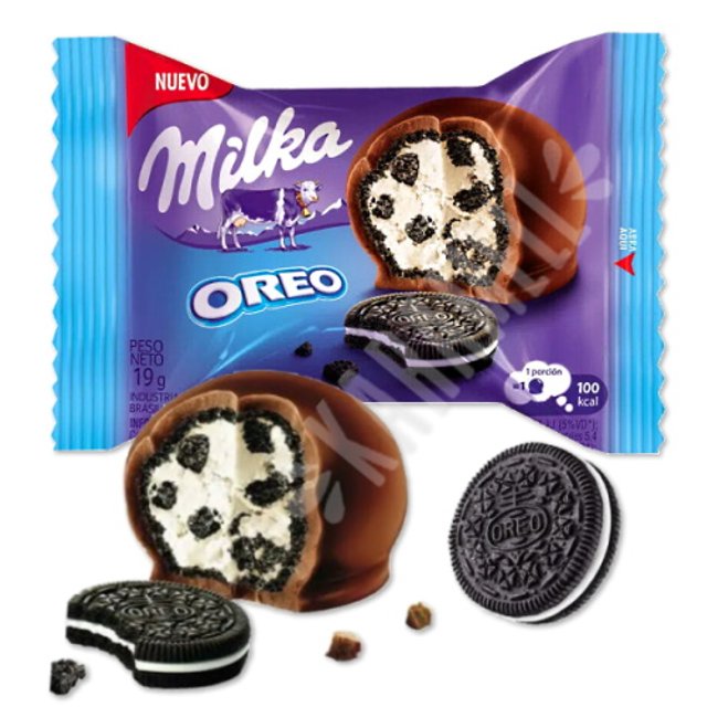 Bombom Recheado Cookies & Vanilla - Oreo & Milka - Importado Argentina