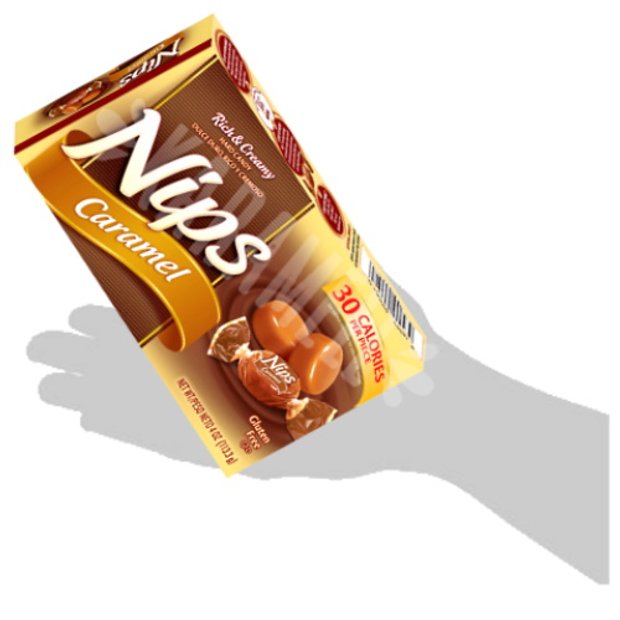 Balas Nips Caramel Rich Creamy Hard Candy Nestlé Importado EUA