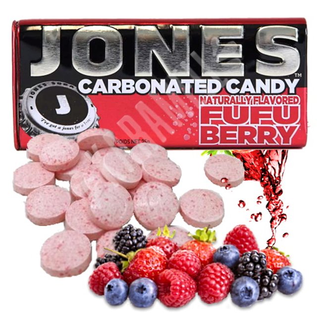 Balas Jones Carbonated Fufu Berry - Big Sky - Importado Canadá