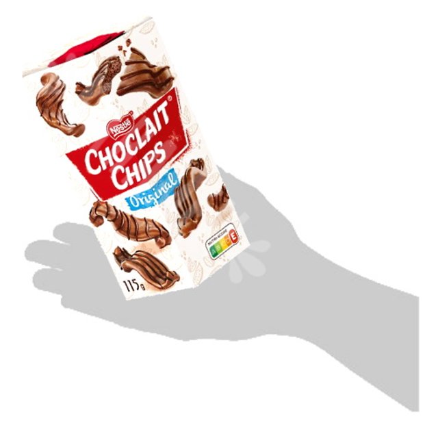 Choclait Chips Original - Cereais com Chocolate - Nestlé - Alemanha