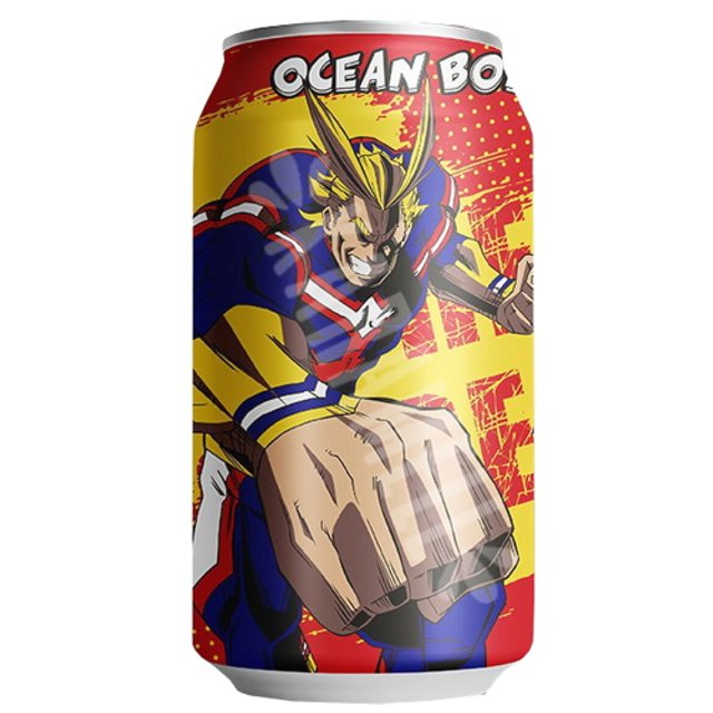 Refrigerante Boku no Hero Academy All Might Manga Abacaxi - Importado