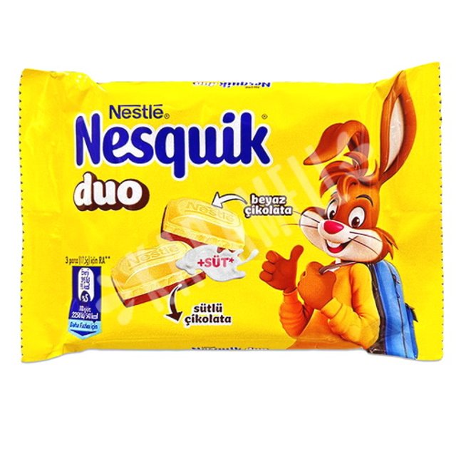 Chocolate Nesquik Duo - Nestlé - Importado Turquia