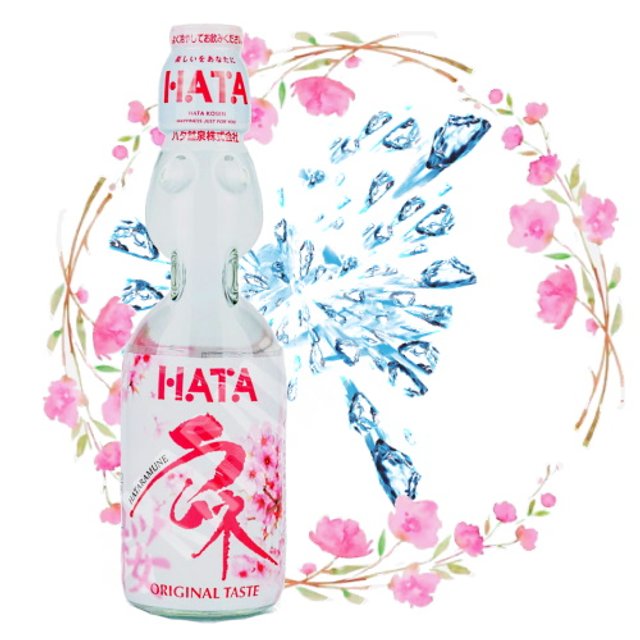 Refrigerante Ramune Sabor Original Sakura - Importado