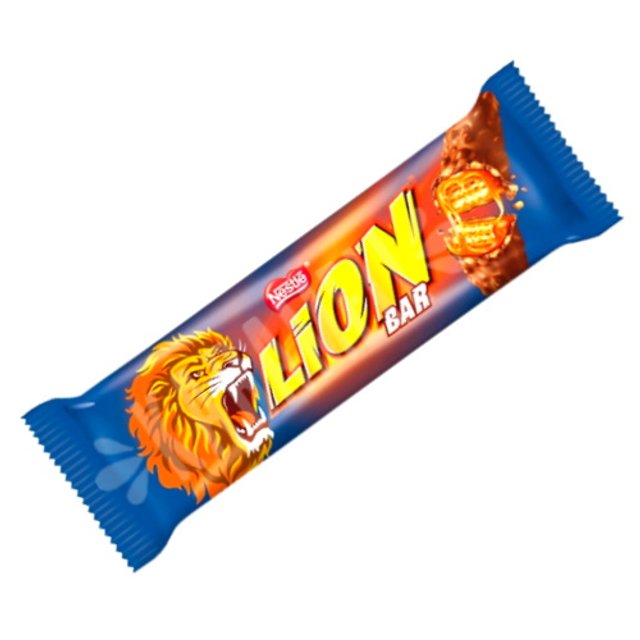 Lion Bar Baton Nestle - Chocolate com Wafer & Caramelo - EUA
