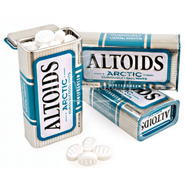 Altoids Arctic Wintergreen - Pastilhas sabor Hortelã - Importado dos Estados Unidos