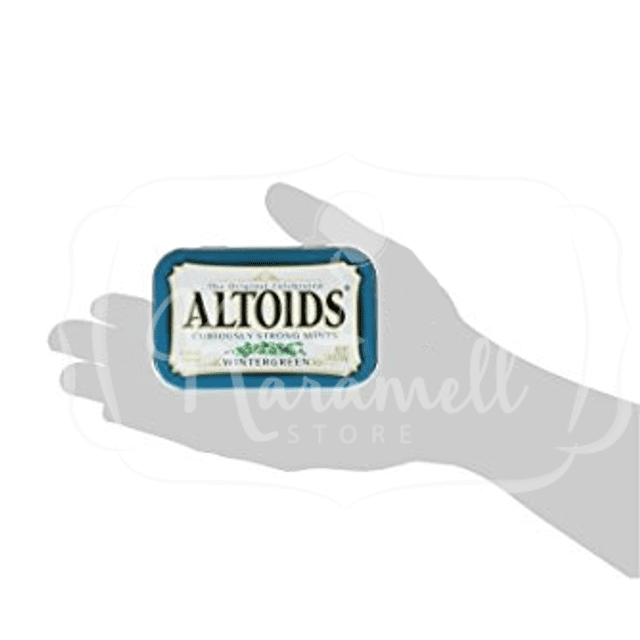 Balas Importadas EUA - Altoids Curiously Strong Mints - Wintergreen 50g