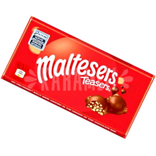 Maltesers Teasers Milk Chocolate Bar - Importado Irlanda