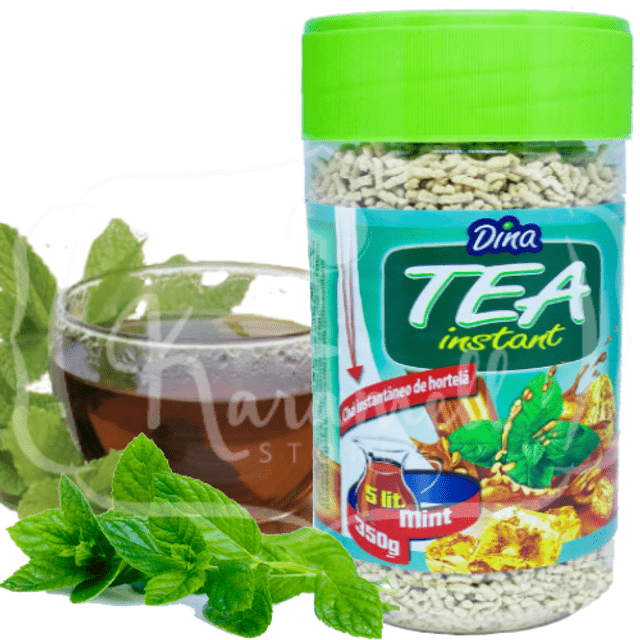 Dina Tea Mint - Chá Instantâneo Hortelã - Importado Republica Tcheca