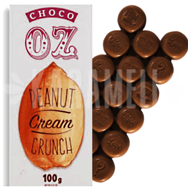Chocolate com Creme de Amendoim - Choco OZ