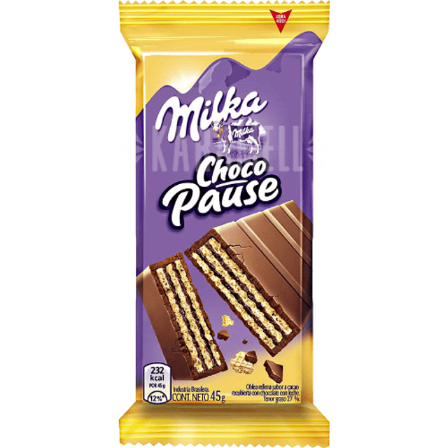 Milka Choco Pause - Biscoito com cobertura de Chocolate - Argentina