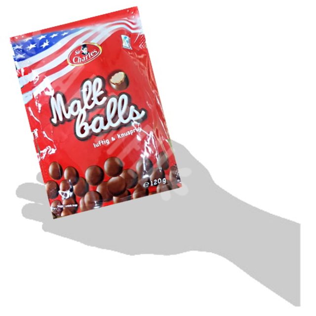 Chocolate Malt Balls luftig & knusprig - Sir Charles - Importado Áustria