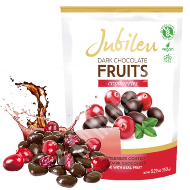 Drágeas Dark Chocolate & Cranberries - Jubileu - Importado Portugal