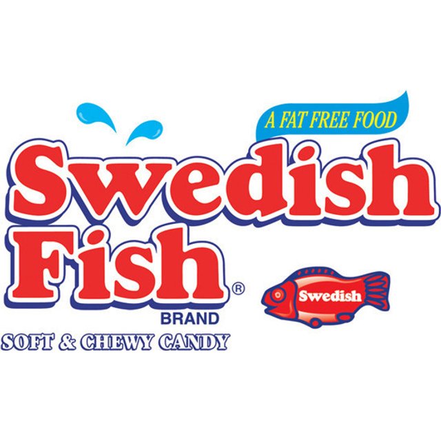 Doces Importados - 10x Balas Swedish Fish Candy - Sabor Vinho
