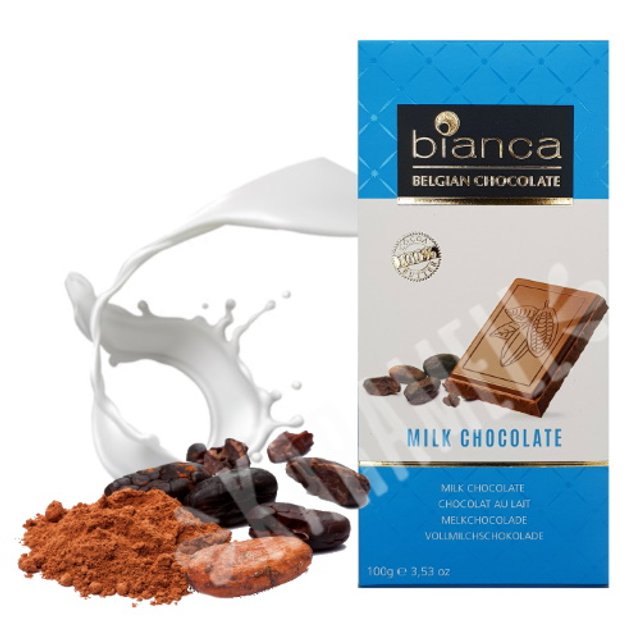Chocolate Milk Bianca - Belgian - Importado Bélgica