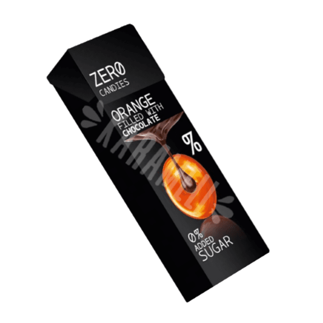 Zero Candies - Sabor Laranja com Chocolate - Importado da Grécia
