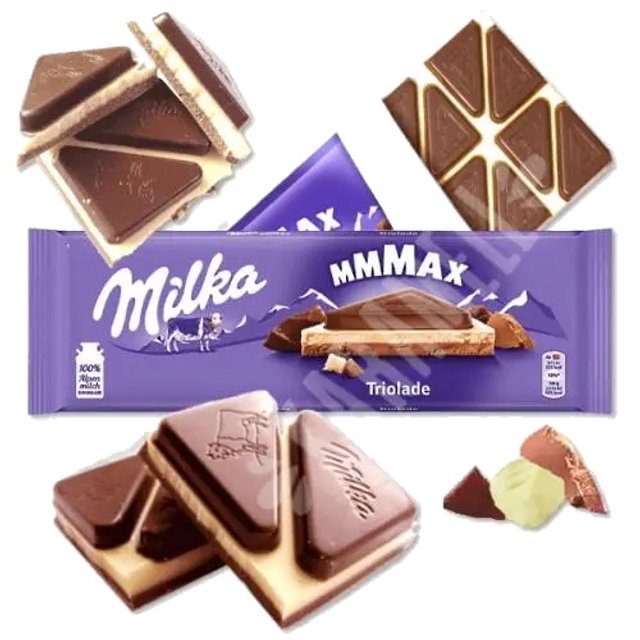 Kit Box B - 4 Chocolates Milka aprox. 300g Importado - Vários Sabores