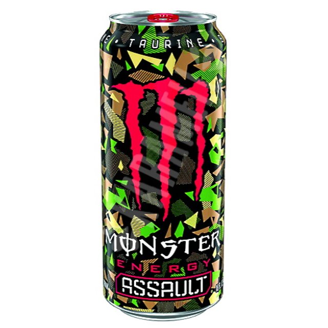 Bebida Monster Energy Edição Assault - Importado Irlanda