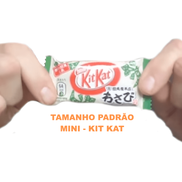Kit - Seleção de 10 Mini Kit Kat - Sabores Exóticos - Iguaria PREMIUM