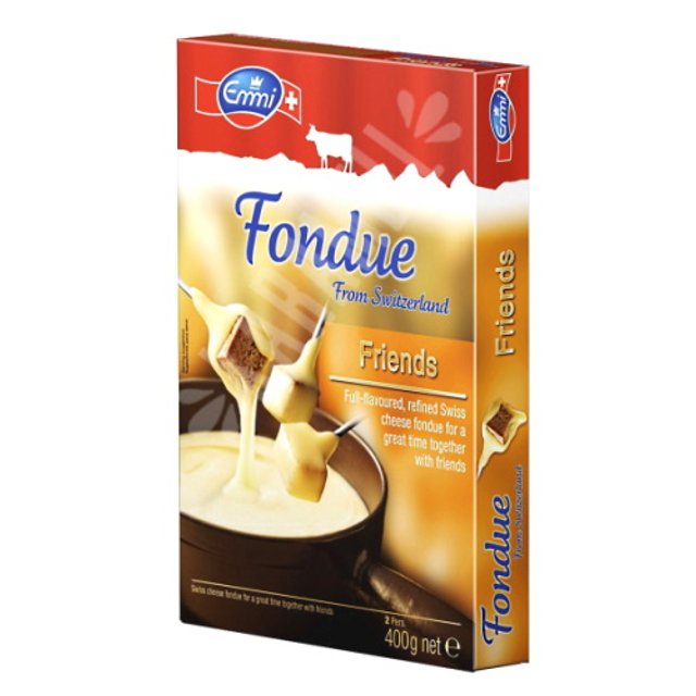 Fondue Emmi - Queijos Friends 400g - Importado da Suíça