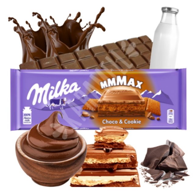 Milka Choco & Cookie - Chocolate Com Cacau e Biscoito - Pôlonia