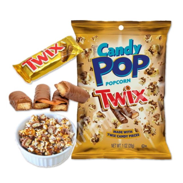Candy Pop Popcorn sabor Twix - Importado EUA