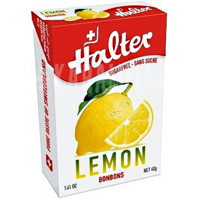 Balas sabor Limão - Halter - Importado da Suíça