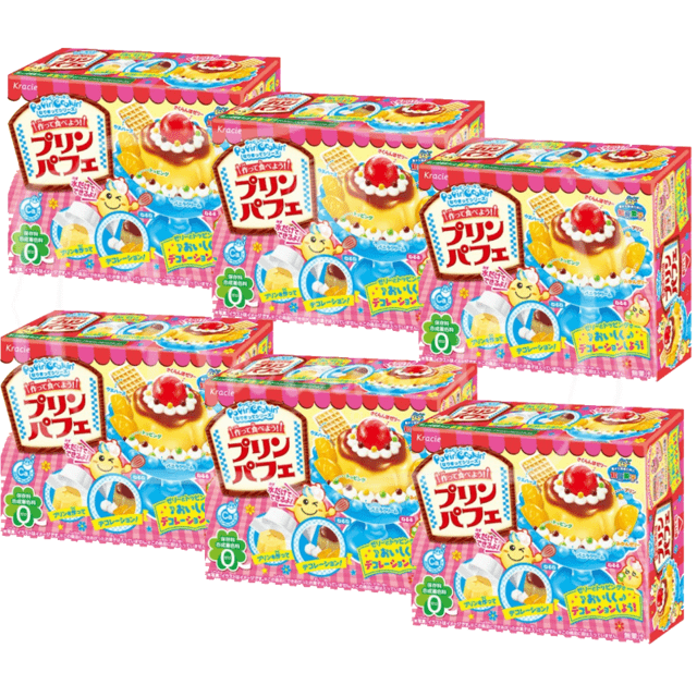 Popin Cookin Kit Pudim DIY Kracie - ATACADO 6x - Importado do Japão