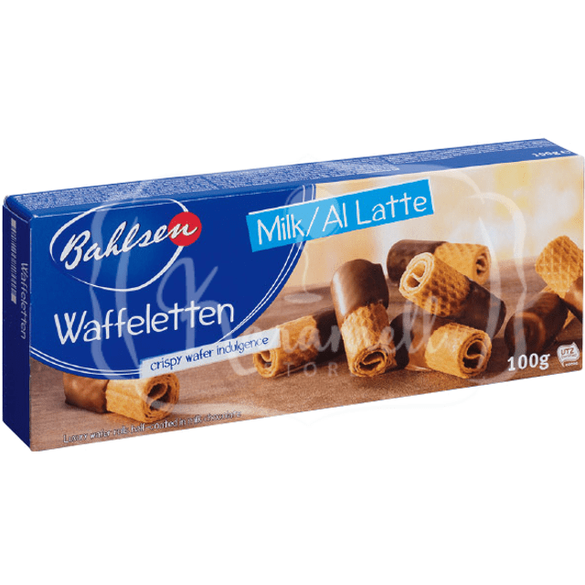 Biscoito Chocolate Waffeletten - Bahlsen - Importado da Alemanha