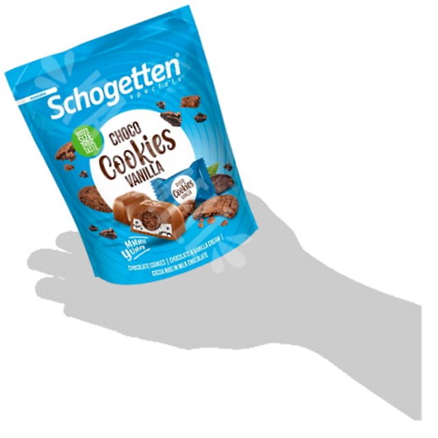 Bombom Chocolate Recheio Vanilla Cookies - Schogetten - Alemanha