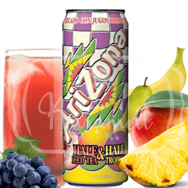 Arizona Half & Half Iced Tea Tropical - Bebida Importada dos Estados Unidos