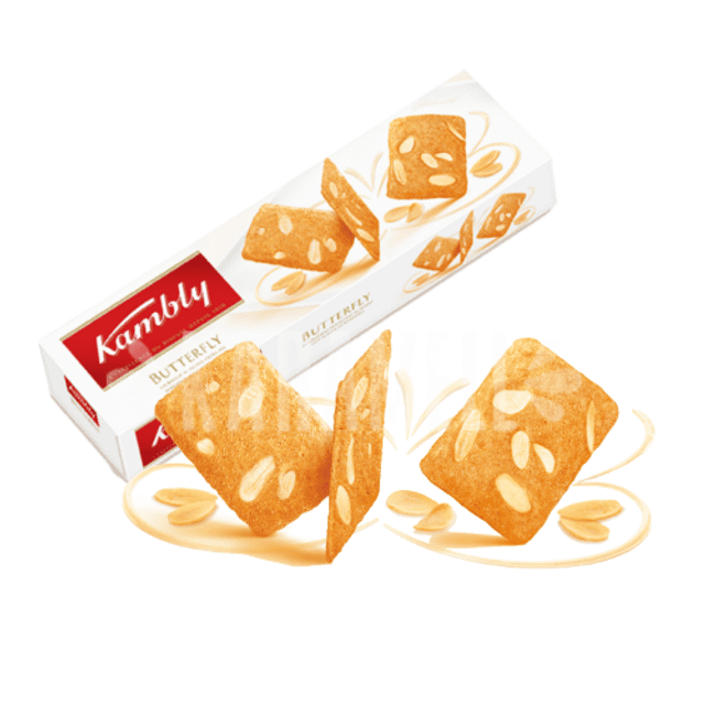 Biscoitos Kambly com pedaços de Amêndoa - Importado Alemanha