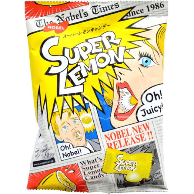Doces Importados do Japão - Balas Super Lemon - Mais Azedas do Mundo!