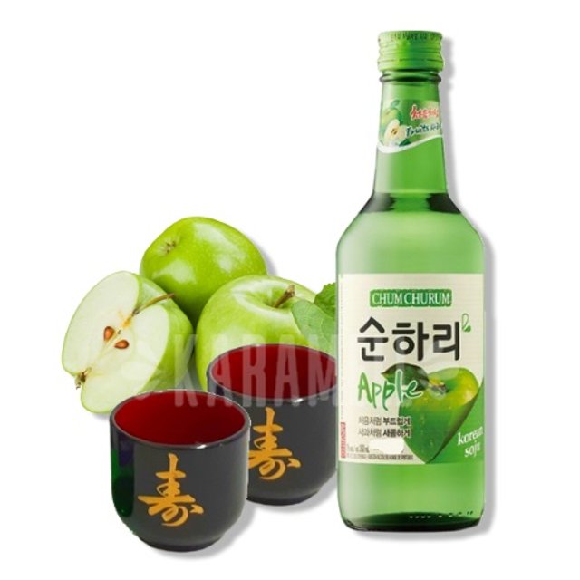 Bebida Destilada Soju Chum Churum - Apple - Importado Coréia