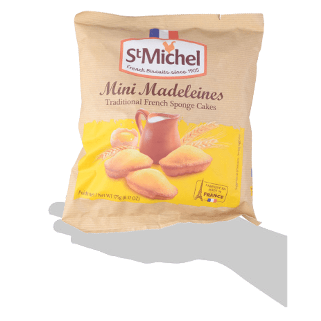 Saint Michael Mini Butter Madeleines - Premium French Sponge Cakes - Importados da França
