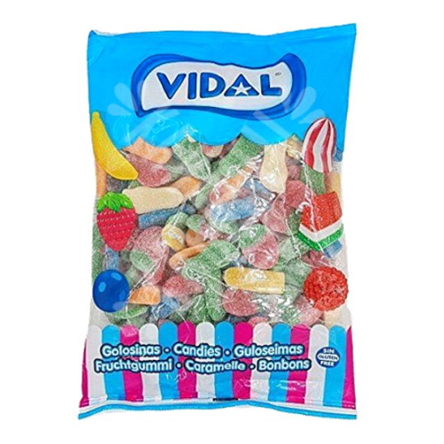 Balas de Goma Fantasia Mix Jelly Vidal Importado Espanha Karamell