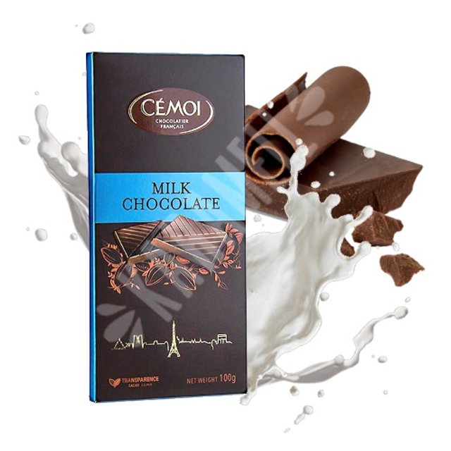 Chocolate Cemoi Français - Milk Chocolate - Importado França