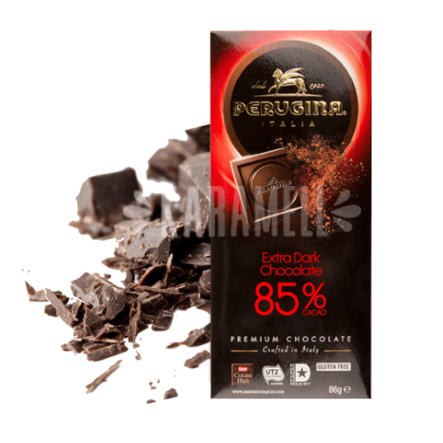 Chocolate Amargo Perugina 85% - Extra Dark Chocolate - Itália
