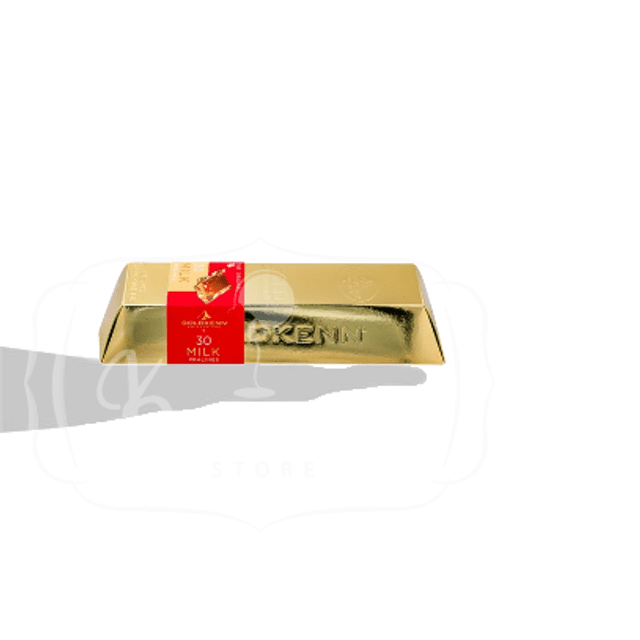 Goldkenn Gold Swiss Pralines - Chocolate Amêndoa Avelã Importado Suíça